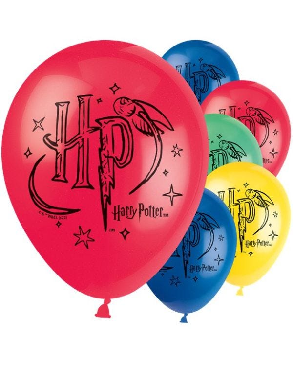 Harry Potter Latex Balloons - 12&quot;