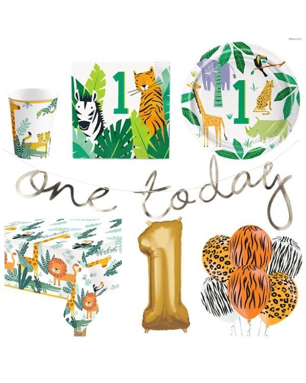 Wild One Party Pack - Super Deluxe Party Pack