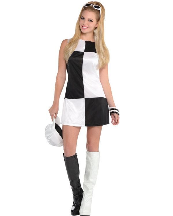 Mod Girl - Adult Costume