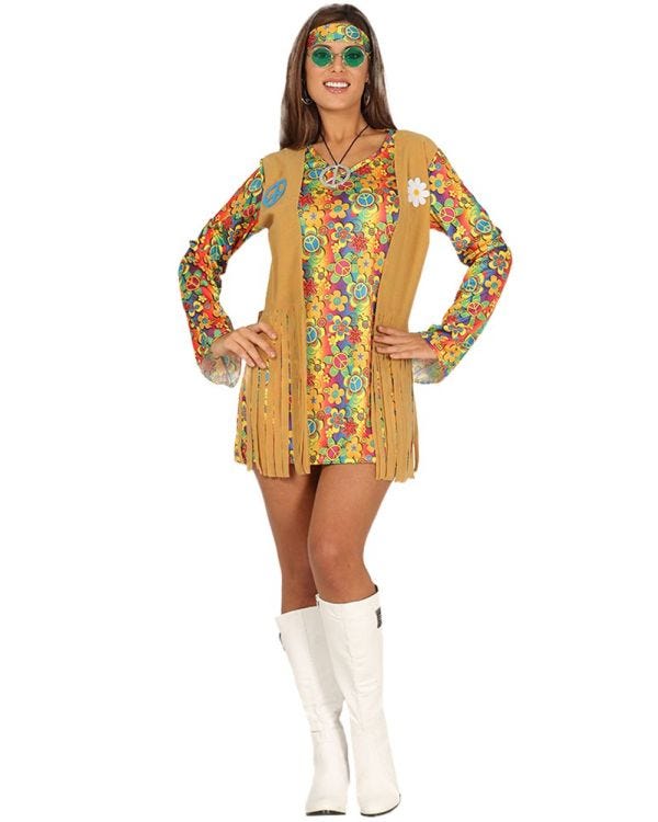 Groovy Hippie - Adult Costume