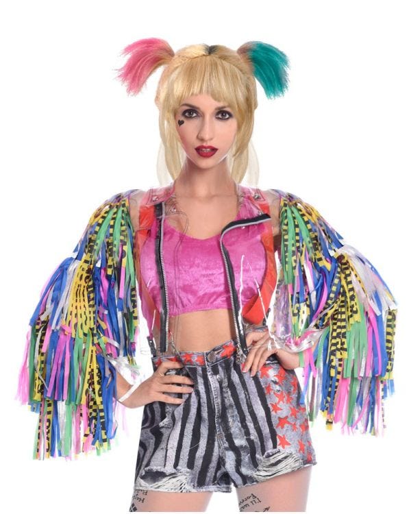 Birds Of Prey Jacket - Adult Costume