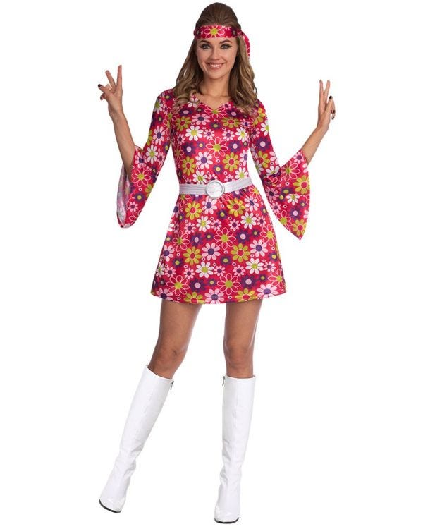 Retro Girl - Adult Costume