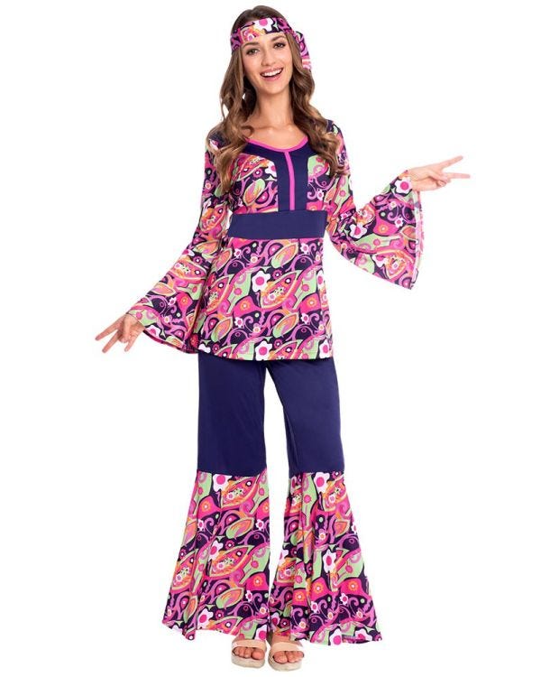 Hippy Chick - Adult Costume