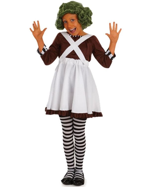 Factory Worker Girl - Child Costume