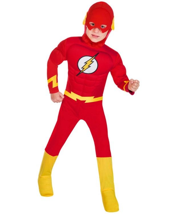 Flash Muscle Chest - Child Costume