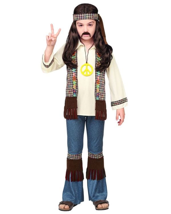 Hippie Boy - Child and Teen Costume