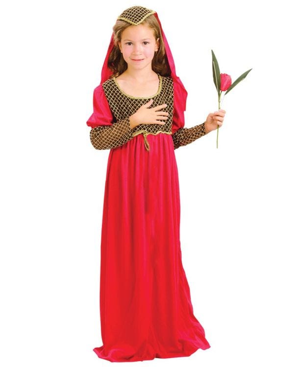 Juliet Red Dress - Child and Teen Costume