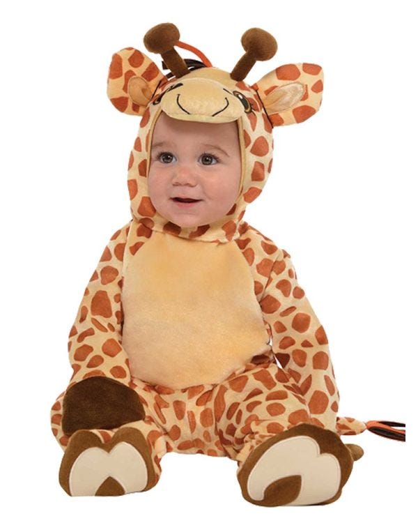 Junior Giraffe - Baby and Toddler Costume