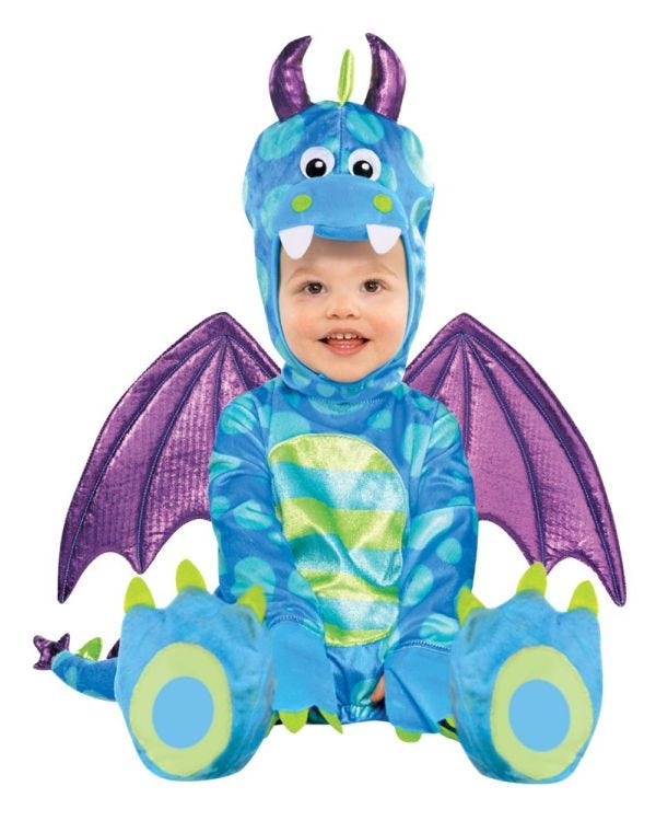 Little Dragon - Baby and Toddler Costume
