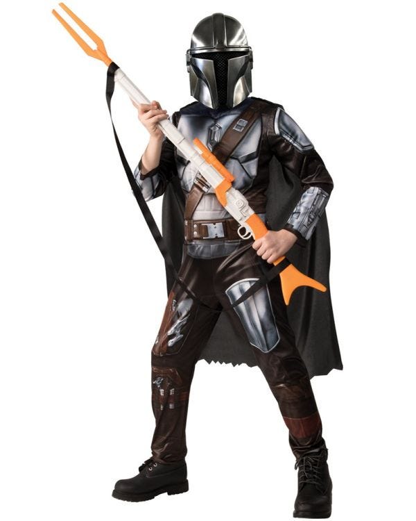 Mandalorian Deluxe - Child Costume