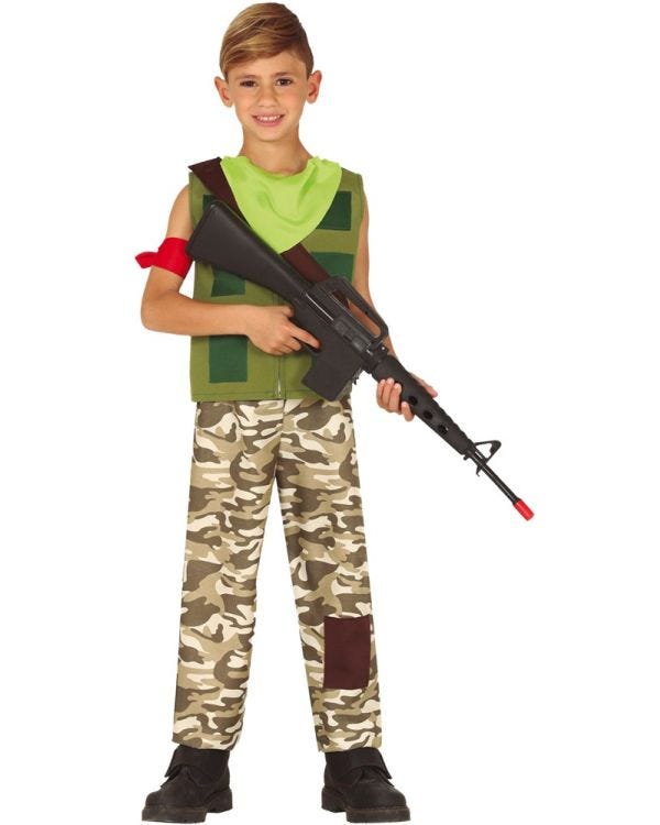 Mercenary Gamer - Child and Teen Costume