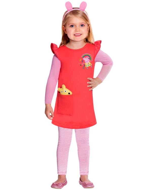 Peppa Pig Dress - Toddler and Child Costume