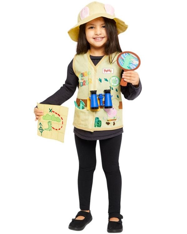 Peppa Pig Explorer - Toddler and Child Costume
