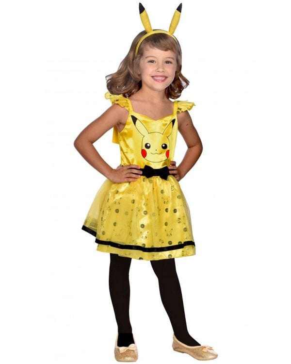 Pikachu Dress - Child Costume