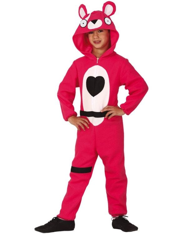 Pink Bear - Child and Teen Costume