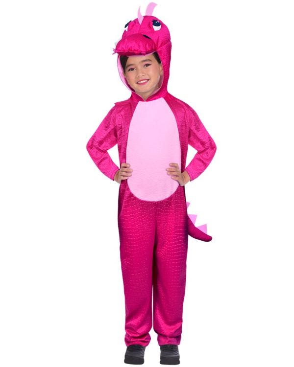 Pink Dinosaur - Toddler and Child Costume