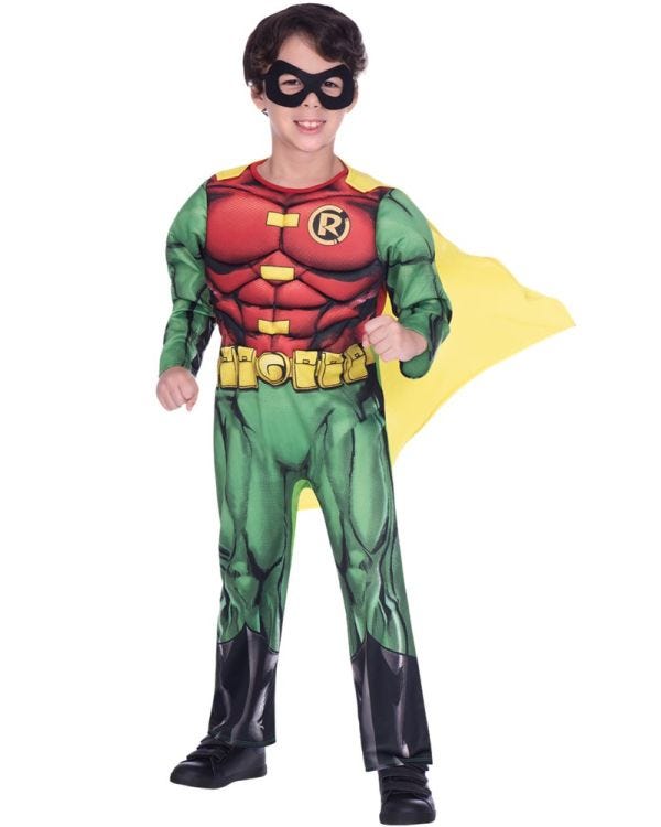 Robin Muscle Chest - Child Costume