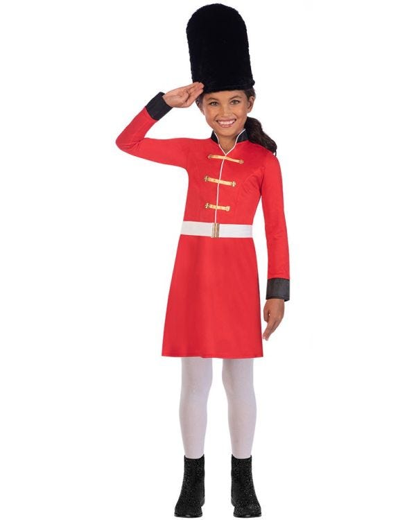 Royal Guard Girl - Child Costume