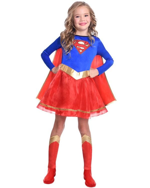 Classic Supergirl - Child Costume