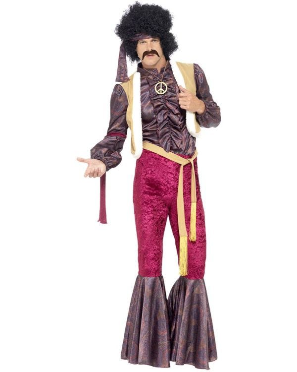 70s Psychedelic Rocker - Adult Costume