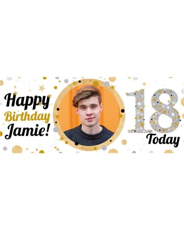 18th Birthday Sparkling Celebration Banner