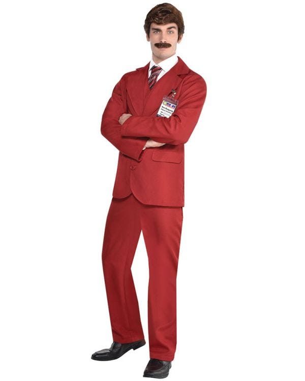 Ron Burgundy - Adult Costume