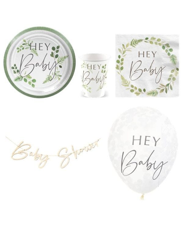 Botanical Baby - Deluxe Party Pack for 16