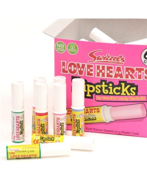 Love Hearts Lipsticks x60