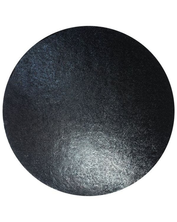 Black Round Cake Drum - 10&quot;