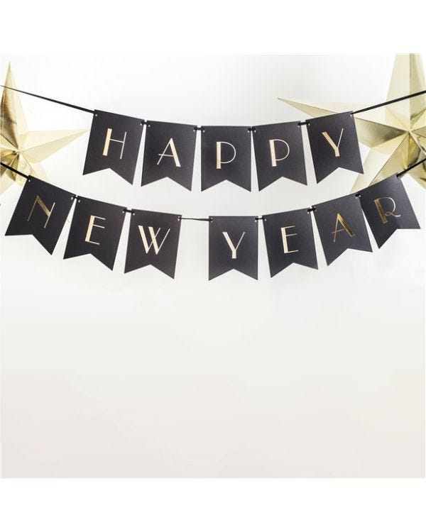 Happy New Year Bunting - 1.7m
