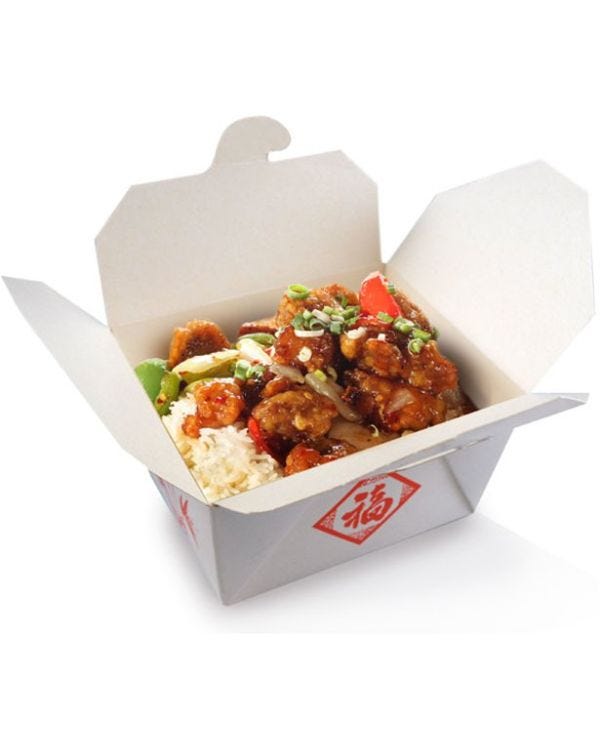 Chinese Party Food Box - 10.5cm