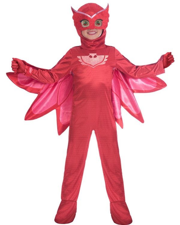 PJ Masks Owlette Deluxe - Child Costume