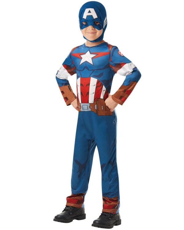 Captain America - Toddler and Child Costume