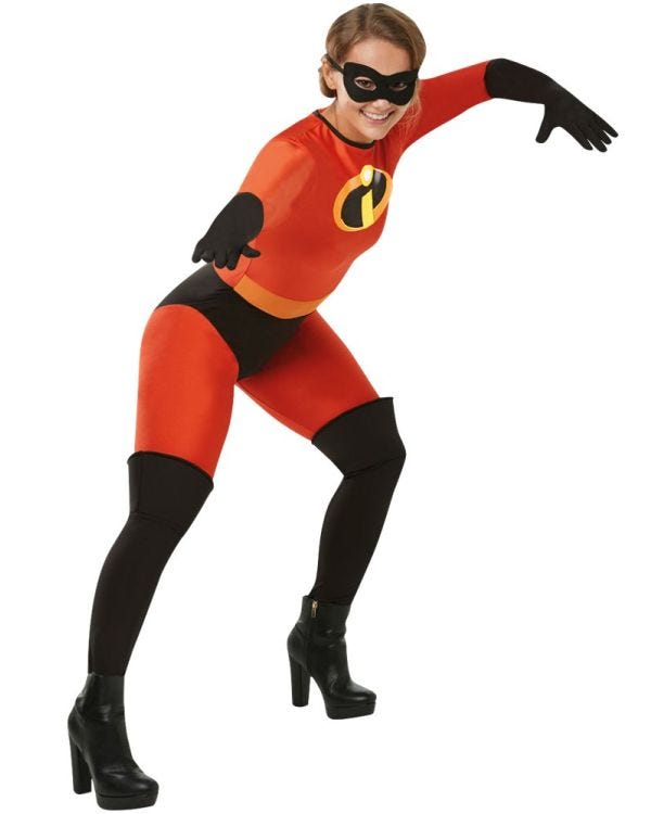 Mrs Incredible - Adult Costume
