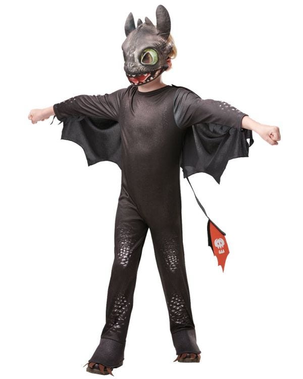 Toothless - Child Costume