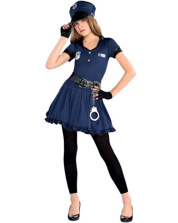 Cop Cutie - Child and Teen Costume