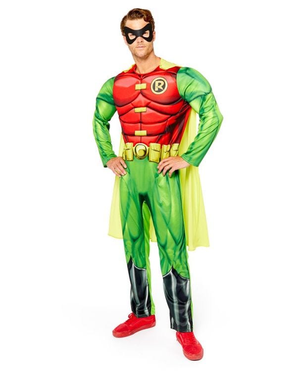 Robin Muscle Chest - Adult Costume