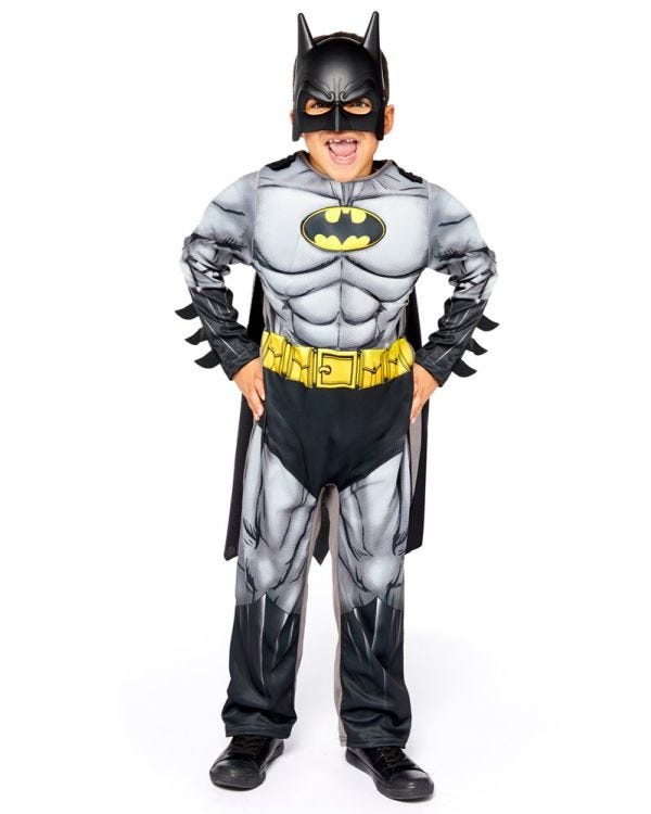 Batman Muscle Chest - Child Costume