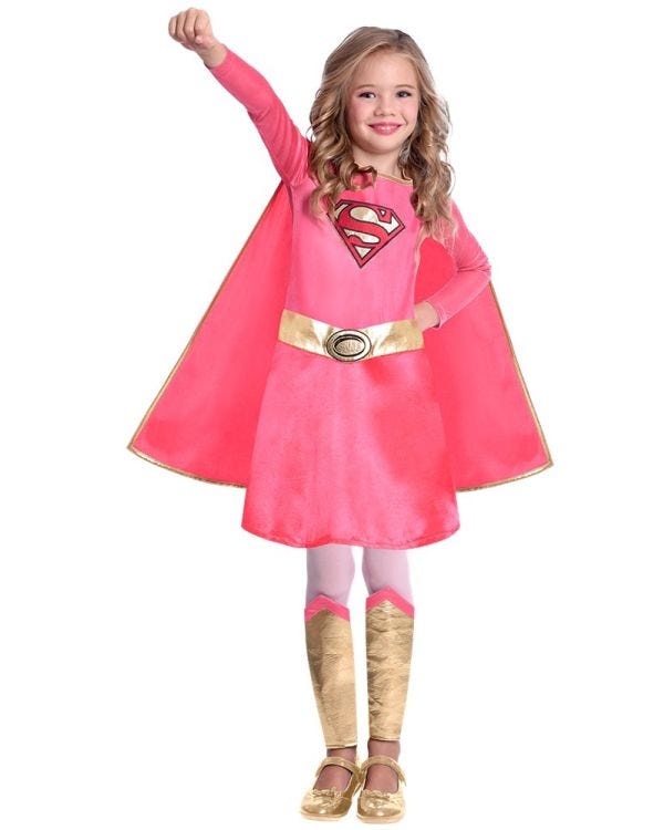 Supergirl Pink - Child Costume