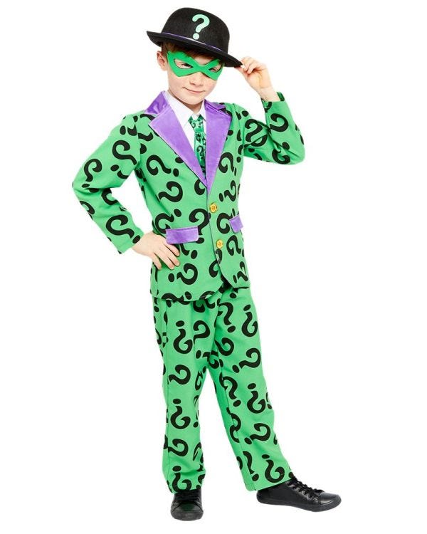 The Riddler - Child Costume