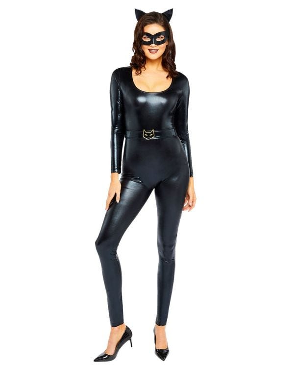 Catwoman Jumpsuit - Adult Costume