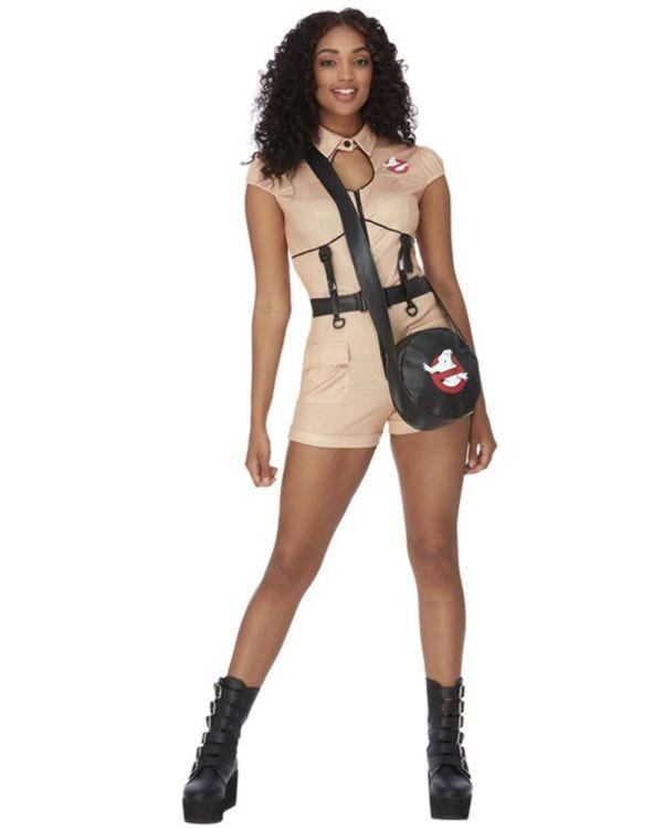 Ghostbusters Playsuit - Adult Costume