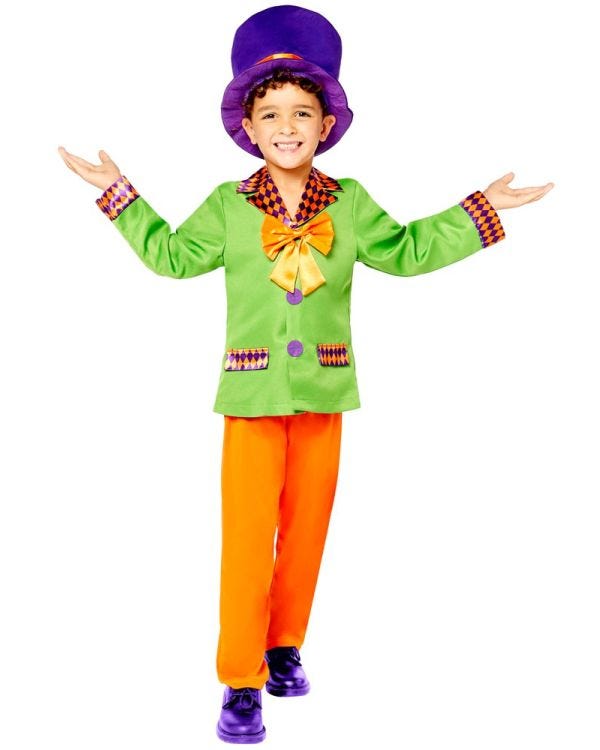 Mad Hatter Boy - Child Costume