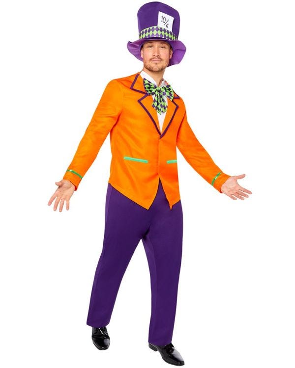 Mad Hatter Outfit - Adult Costume