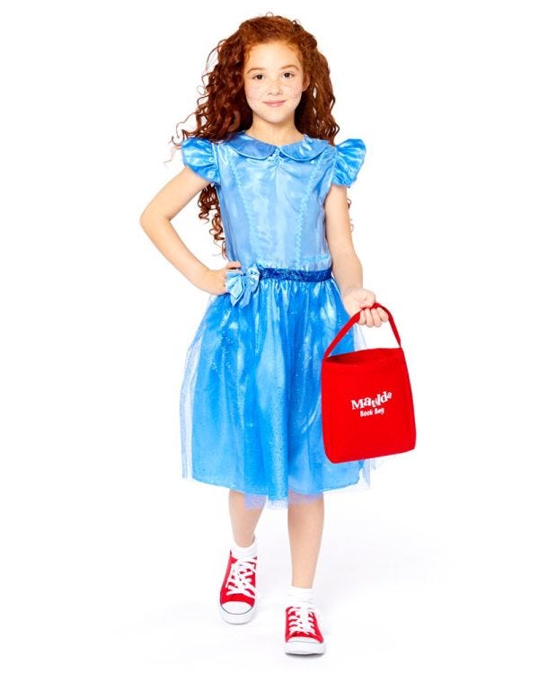 Roald Dahl Matilda - Child and Teen Costume