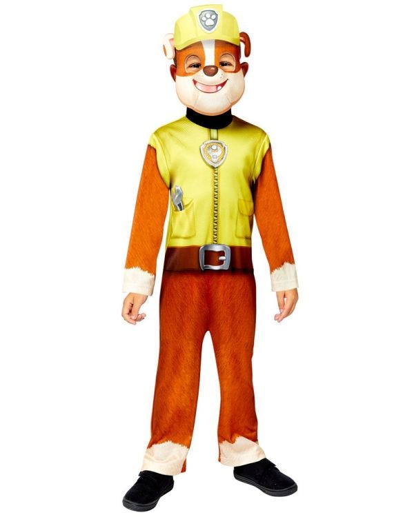 Paw Patrol Rubble - Child Costume