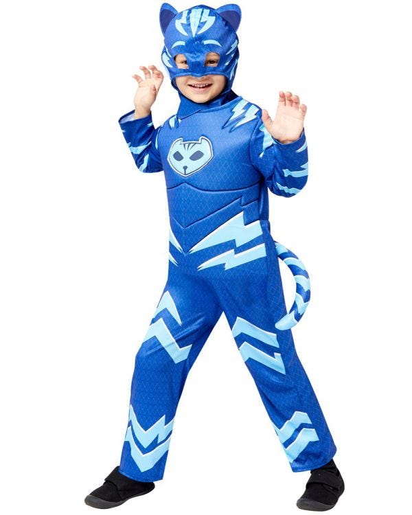 PJ Masks Catboy GID Muscle Chest - Child Costume