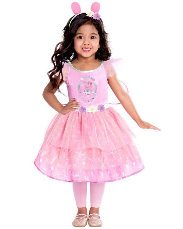 Peppa Pig Fairy Dress - Toddler and Child Costume