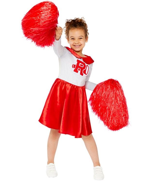 Grease Sandy Cheerleader - Child Costume
