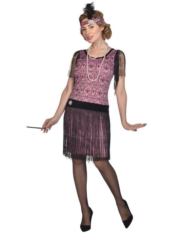20s Coco Flapper Dress - Adult Costume